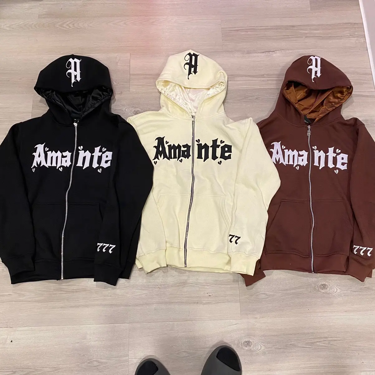 Satin Lined Zip Up