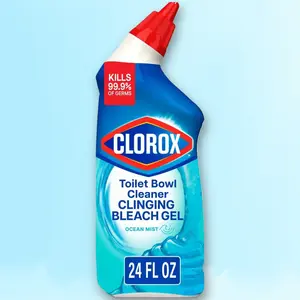 Clorox Ocean Mist Toilet Bowl Cleaner Clinging Bleach Gel