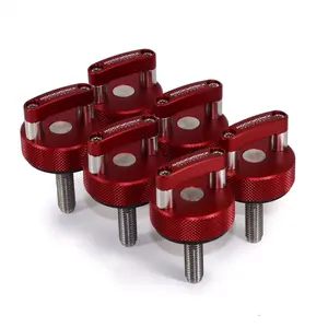 Jeep wrangler hardtop thumb screws 6 piece set