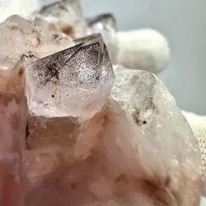 Super Seven Crystal Cluster - Amethyst Cacoxenite Inclusion - High Vibration Healing Stone - Spiritual Growth Crystal - Home Decor Gift