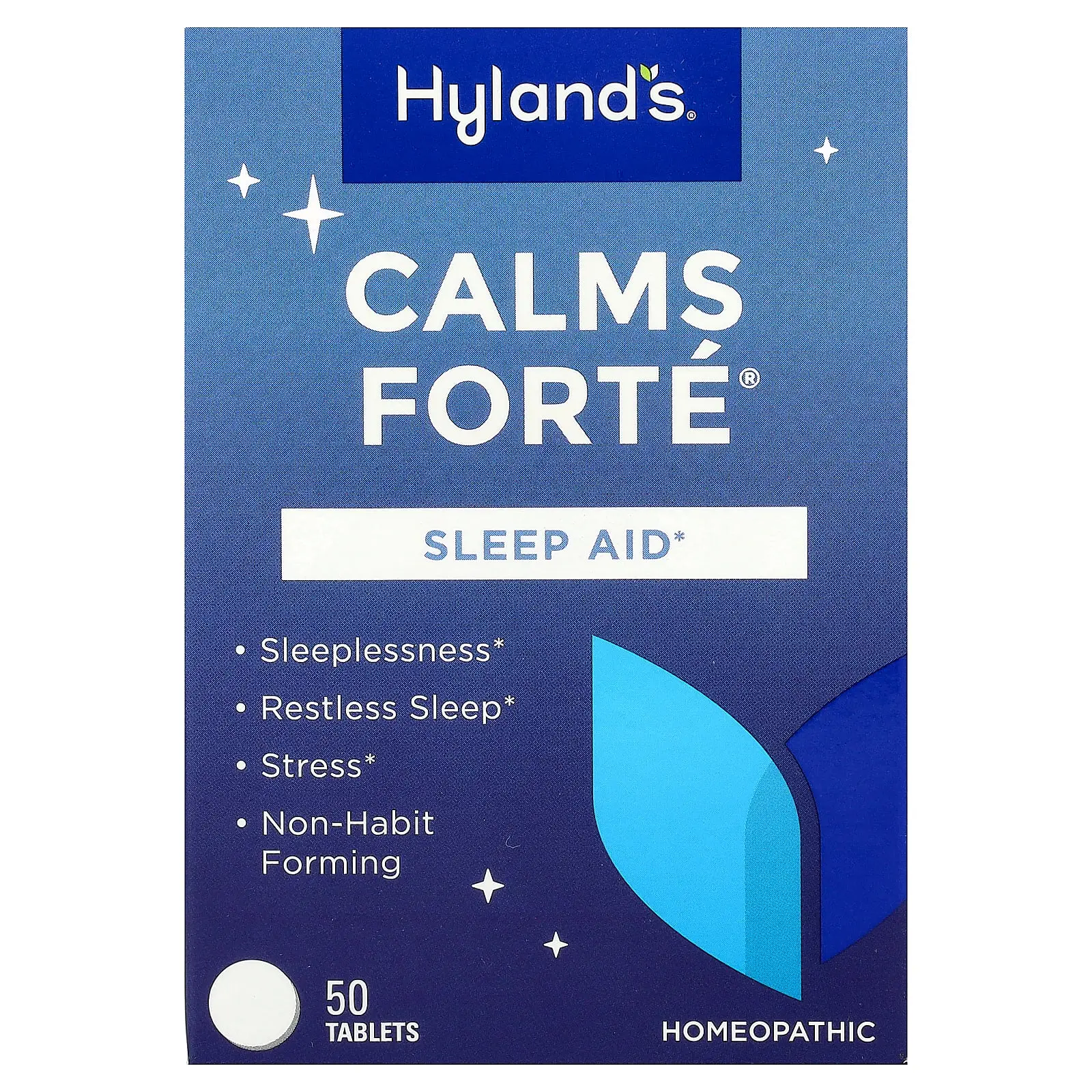 Hyland's Naturals Calms Forté®, 50 Tablets | HSA/FSA Eligible