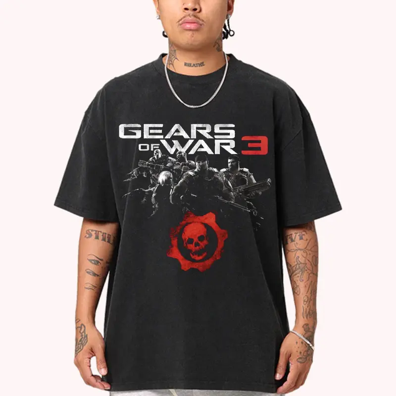 gears of war 3 t shirt - TikTok Shop
