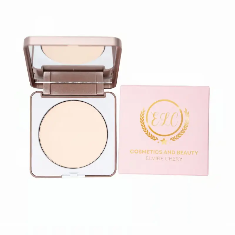 Compact Pressed Face Powder - Long-Lasting, Smooth Finish, Matte Coverage Makeup