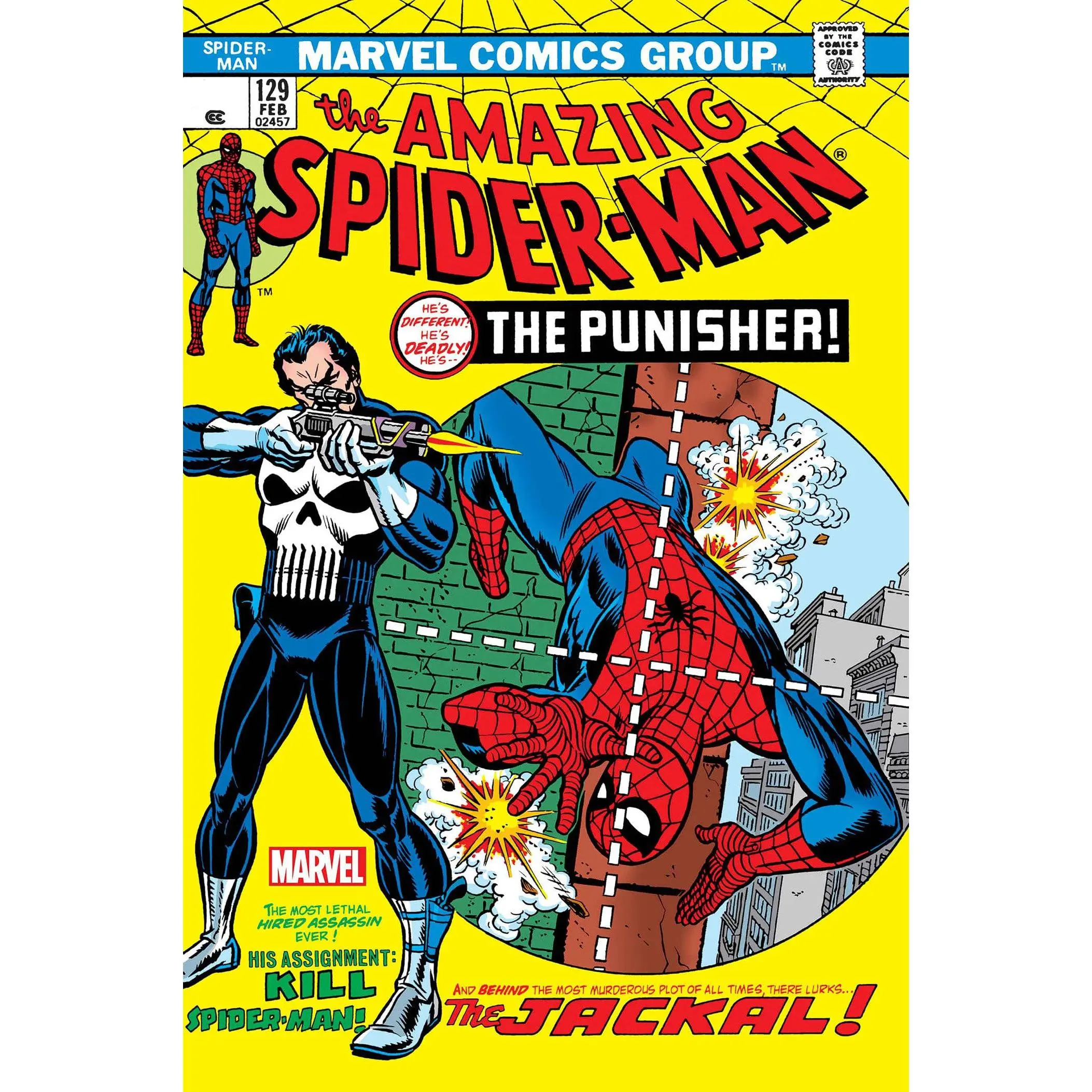 Amazing Spider-Man #129 Facsimile Edition Main Cover Gil Kane