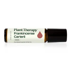 Plant Therapy Frankincense Carterii Essential Oil 100% Pure, Pre-Diluted Roll-On, Natural Aromatherapy, Therapeutic Grade 10 mL (1/3 oz)