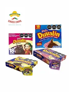 DUVALIN de Ricolino. Creamy sweet Candy Assorted Flavors 18 pieces pack authentic Mexican