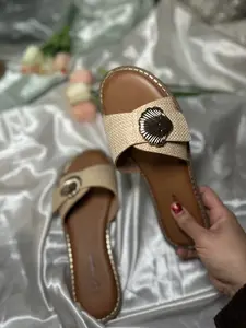 Sirena- Sea Shell Detail  Comfort Sole Sandal