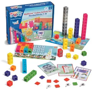 Enlightenment Math Blocks Mathlink Numberblocks Digital Learning Blocks Enlightenment Teaching 1-10 US Version