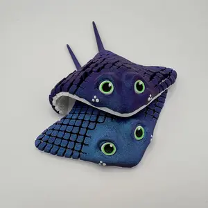 Ray the Manta Ray - 3D Printed Articulated Figurine