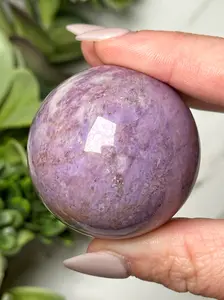 Lavender Jade Sphere - #4