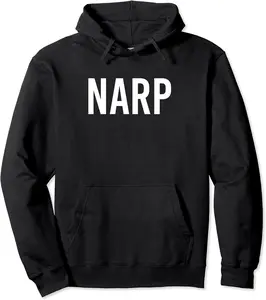 NARP Non-Athletic Regular Person Funny Lazy Gift Idea Pullover Hoodie - Willianam Shop 63B08GN81RP9