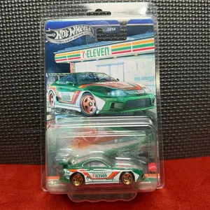 Hot Wheels Silver Series Seven Eleven Toyota Supra Exclusive With Protector