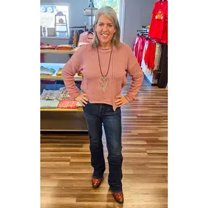 88786 HW Tummy Control Back Pocket Boot cut Judy Blue Jeans