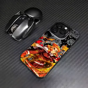 Anime D-Demon Slayers Tanjiroes Phone Case ,Stylish & Durable Christmas Gift: Fashionable Phone Case for iPhone 11-17– Perfect Blend of Protection and Trend