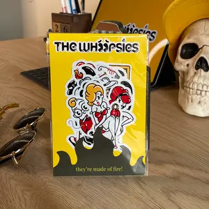 The Whoopsies! Original Retro Cartoon Stickers by Pedro Mustard