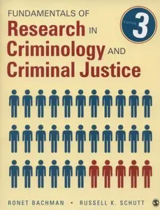 USED-Fundamentals of Research in Criminology and Criminal Justice by Ronet D. Bachman (Paperback)