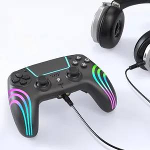 Wireless controller, remote controller with dual vibrating joysticks, adjustable smartphone buttons, royal design, high sensitivity and minimum operation delay. The appearance feels frosted, and the operation feels first-class.