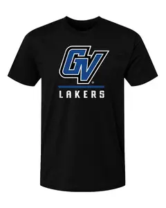Grand Valley GV Lakers Black T-shirt