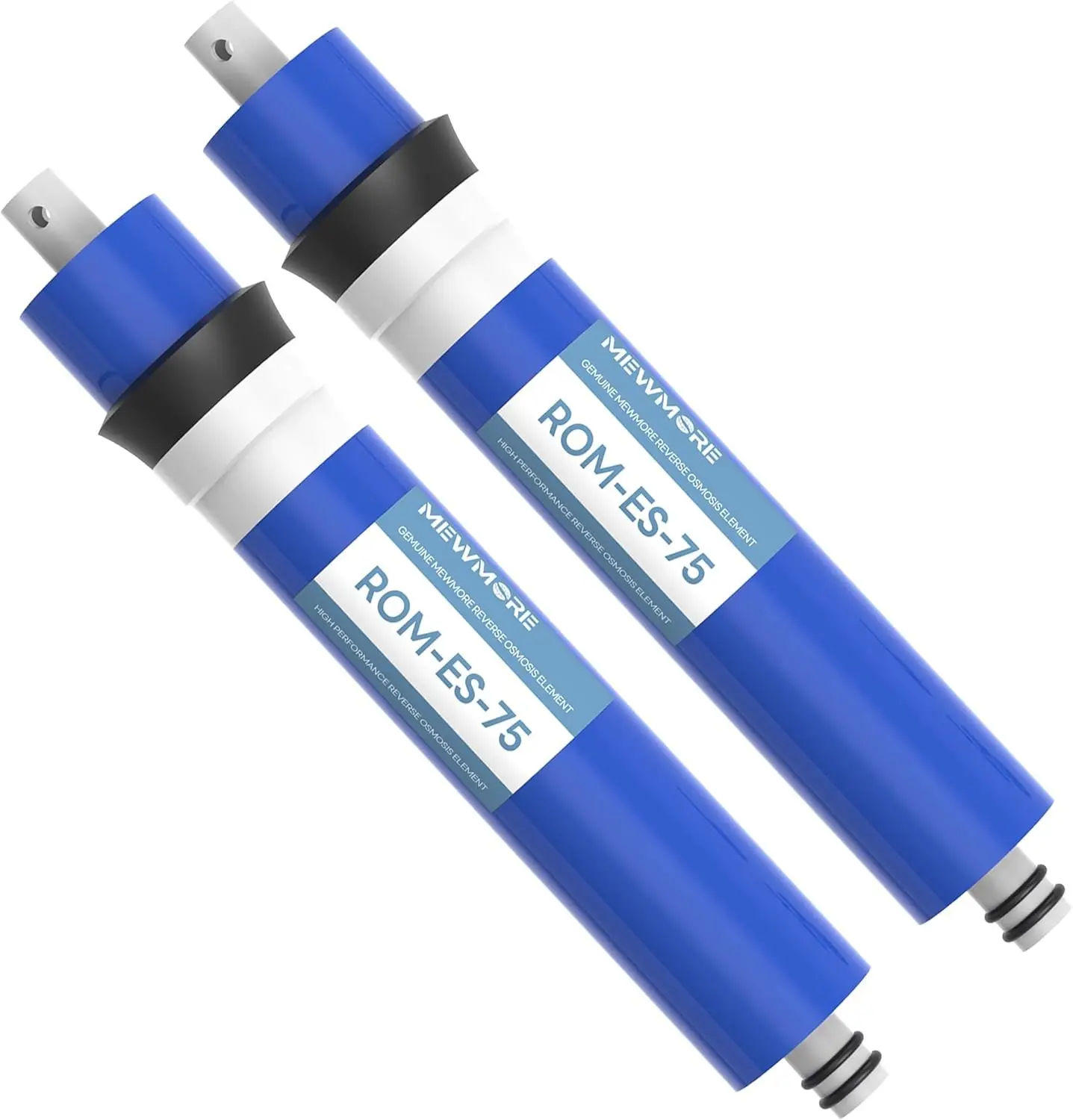 75 GPD RO Membrane 11.75"x1.75" Reverse Osmosis Filter Replacement Element | 2-Pack for Under Sink RO Drinking Water Filter Purifier Filtration System