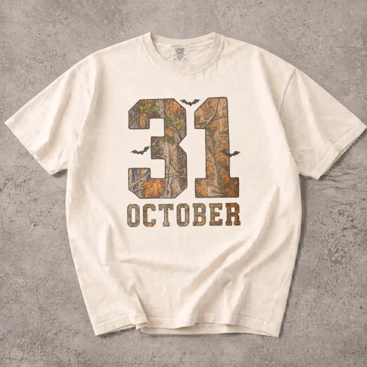 Vintage October 31 Camo Duck Graphic T-Shirt, Funny Halloween Hunting Tee, Retro Fall Camo Shirt, Outdoor Hunter Graphic Tee, Unisex Halloween Gift Fit Summer