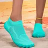 Women's Wide-Fit Breathable Water Shoes, Polyester Upper and EVA Sole, Ideal for Swimming, Camping and Yoga, Lightweight Aqua Sports Swim Shoes