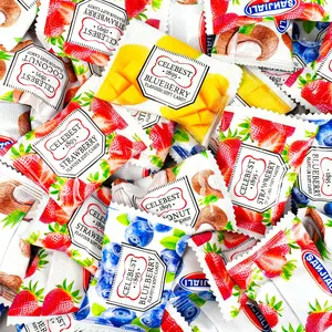 2lb*Fruity candies,Vday,Blueberry, strawberry, mango, coconut Bulk,Variety of flavors to choose from,908g,Sour,About 90 pieces，