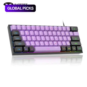 MageGee Mini 60% Membrane Gaming Keyboard, RGB Backlit 61-Key Ultra-Compact TS91 Mechanical-Feel Keyboard for Office and Gaming #TOP PICKS