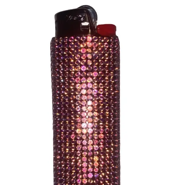 Pink Planes + Bling Lights Singles + Diamonds + Crystal Rhinestones +  Luxury Accessory+ Assorted Colors & Styles - creative,  cute lighter, junk custom sparkle fancy Set rhinestone daily use lucky Tiger Skin Lighter Gift