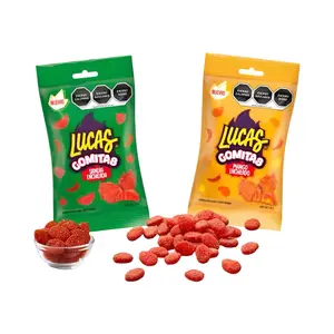 Lucas Gummies Spicy Mango or Watermelon (4.58 Oz) Mexican Candy, Sweet, Spicy, Savory, Snack, Treat, Dulces Mexicanos