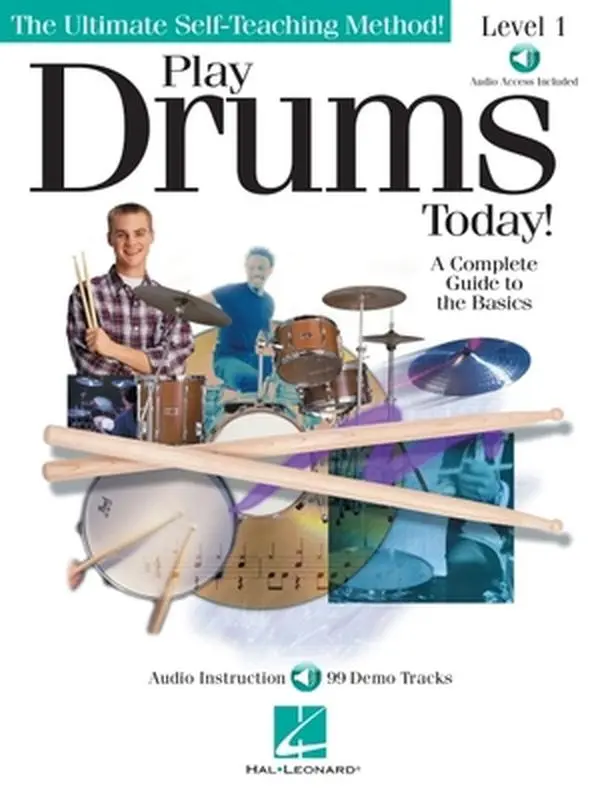 USED Book - Play Drums Today! - Level 1: A Complete Guide to the Basics [With CD (Audio)] by Scott Schroedl (Paperback) - english