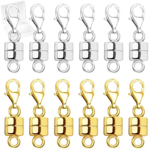 12Pcs | Gold & Silver