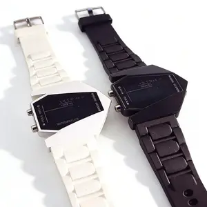 Multi-function aircraft watch junior high school students junior high school boys and girls sports electronic watch