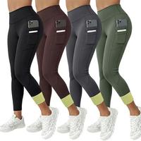 With pocket-Black+Brown+Dark Grey+Army Green 