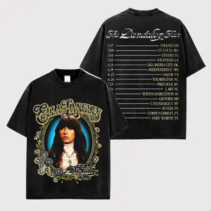 Ella Langley - Dandelion Tour Cotton Shirt , Country Rock Girl Fans, Alabama Girl Fans, Vintage90s Country Music Fans, Ella Graphic Tee for Fans Gift Shirt For Music Lover