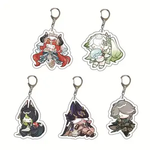 Genshin Impact Cyno Nilou Nahida Alhaitham Tighnari Keychain Cosplay Acrylic Key Chains, Great For Daily Use Or As Thoughtful Little Gifts For Your Friends And Yourself