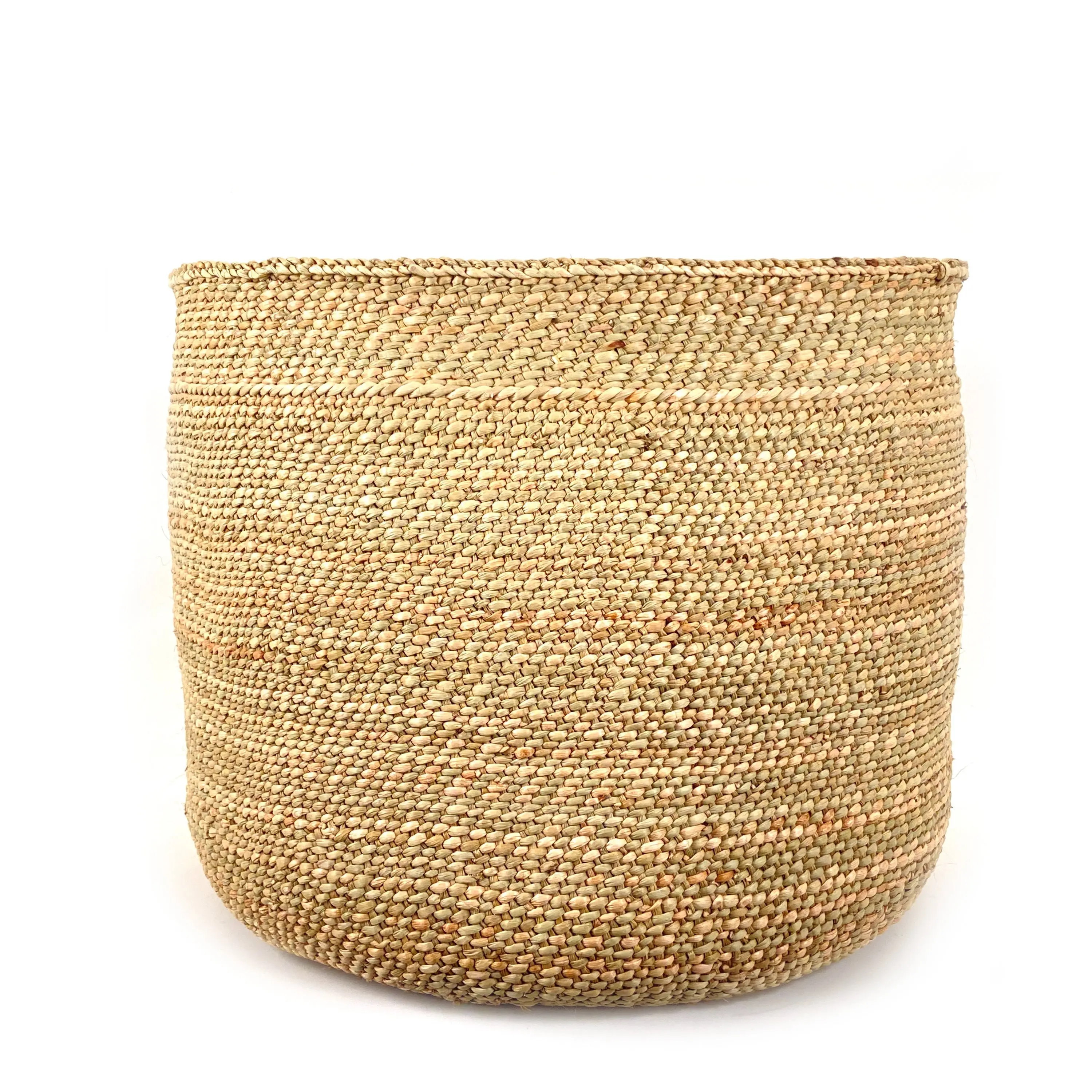Handwoven African Grass Basket - Natural Iringa Basket