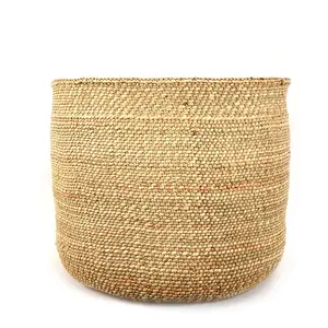 Handwoven African Grass Basket - Natural Iringa Basket