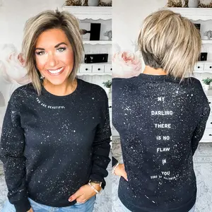 You Are Beautiful Bleached Sweatshirt