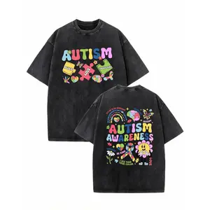 Autism Awareness T-Shirt, 2-Side Print, ADHD Autism Shirt, Neurodiversity Tee, Be Kind Shirt, Autism Puzzle Piece Tee, Unique Tee