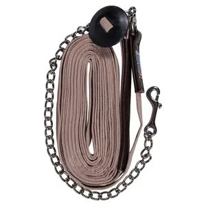 Dura-Tech German Cord Web Lunge Line with 30 Chain