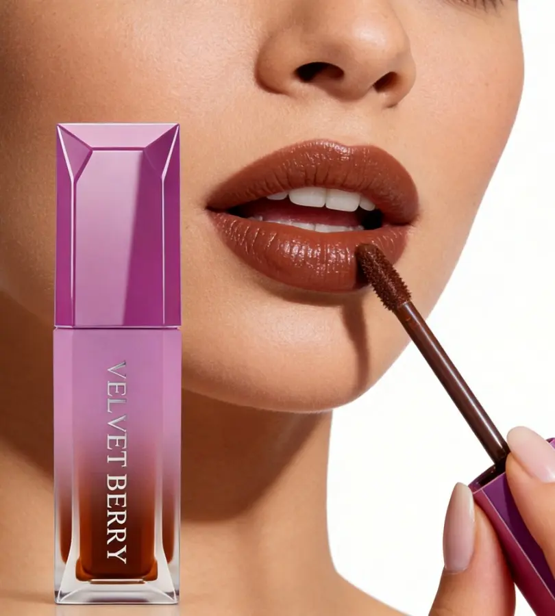 Korean Lip Oil - Appleplum | Long-Lasting, Moisturizing, Plumping, Revitalizing for Dry Lips, Waterproof, No Peel Off, Korean Tint, Hydrating Lip Stain, Nourishing Crystal Clear
