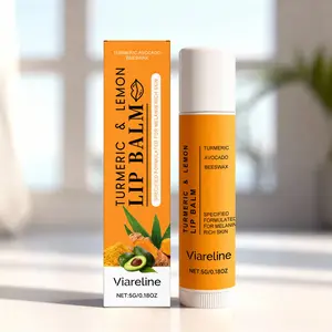 Turmeric Lemon Lip Balm, Natural Lip Care, Lip Treatments, Moisturizing & Nourishing Formula, Daily Use Care, Perfect for Dry Lips, Smooth & Hydrated Finish, Lip Moisturizer