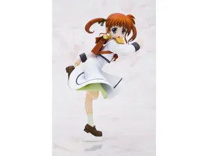 212 MAIN Kotobukiya PP446 Magical Girl Lyrical Nanoha The Movie 1st Nanoha Takamachi School Uniform Collectible Anime Statue - 2019 Release Single Figure Toy