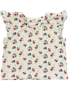 Maya Floral Girl's Sleeveless Top