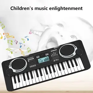 Electric piano educational toy, 37 key piano keyboard, instrument piano toy, educational instrument, keyboard piano, suitable for beginnersBring three AA batteries for self use