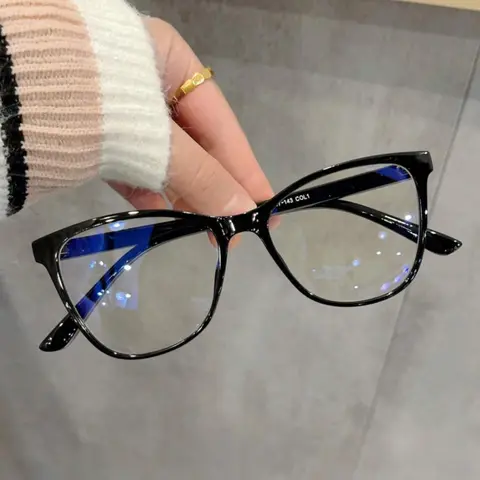 Cat Eye Frame Eyeglasses, Trendy Casual Eyeglasses for Women, Fashion Eyeglasses for Work, Daily Clothing Decor, Perfect for Student Daily Use, High Quality Eyeglasses, Stylish Trendy Eyewear, Trendy Casual Frames, Fashionable Frames Glasses