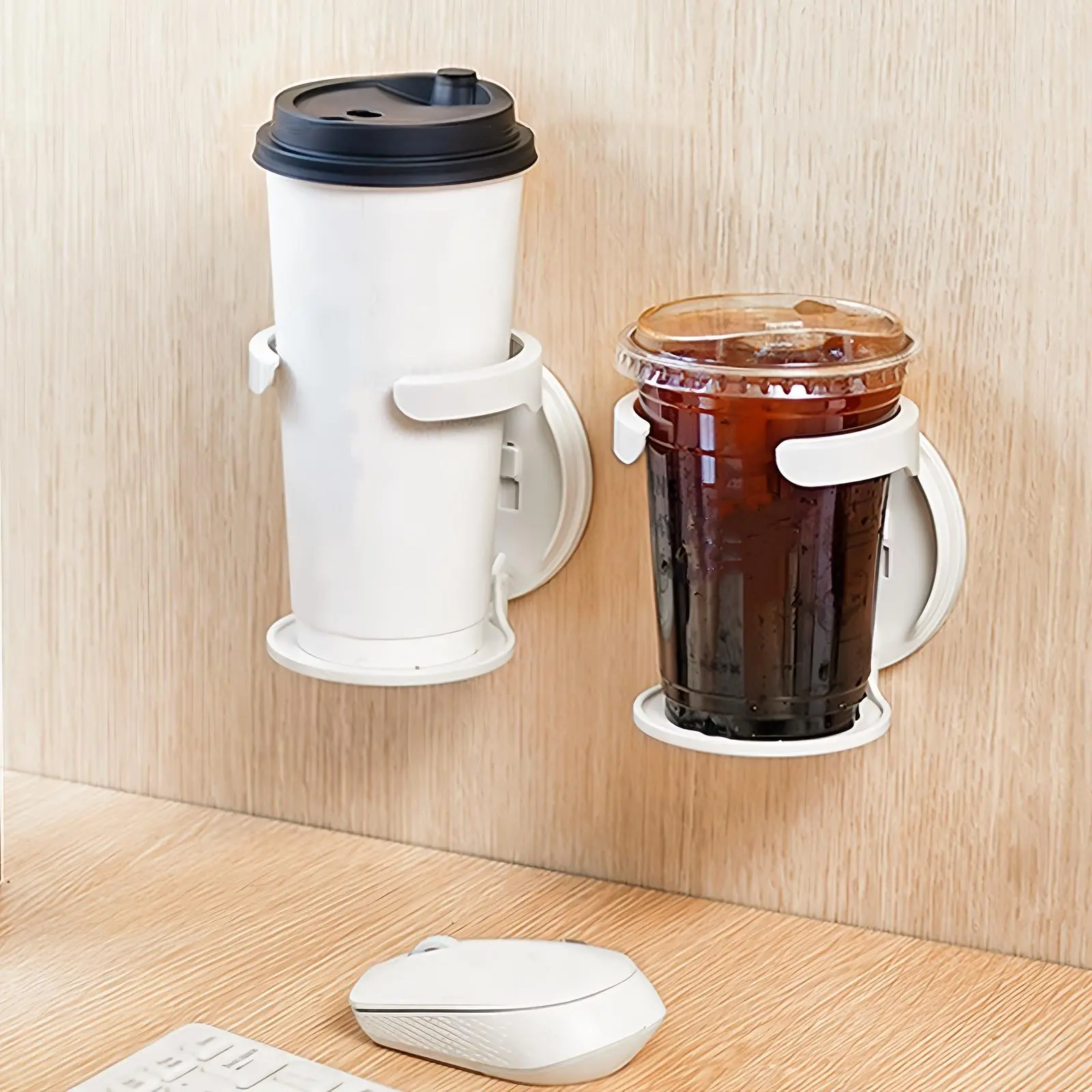Plastic Folding Cup Holder with Adjustable Arms, Detachable Design, Easy to  Clean, Perfect for Home Office Dorm Use, Coffee, Foldable - TikTok Shop