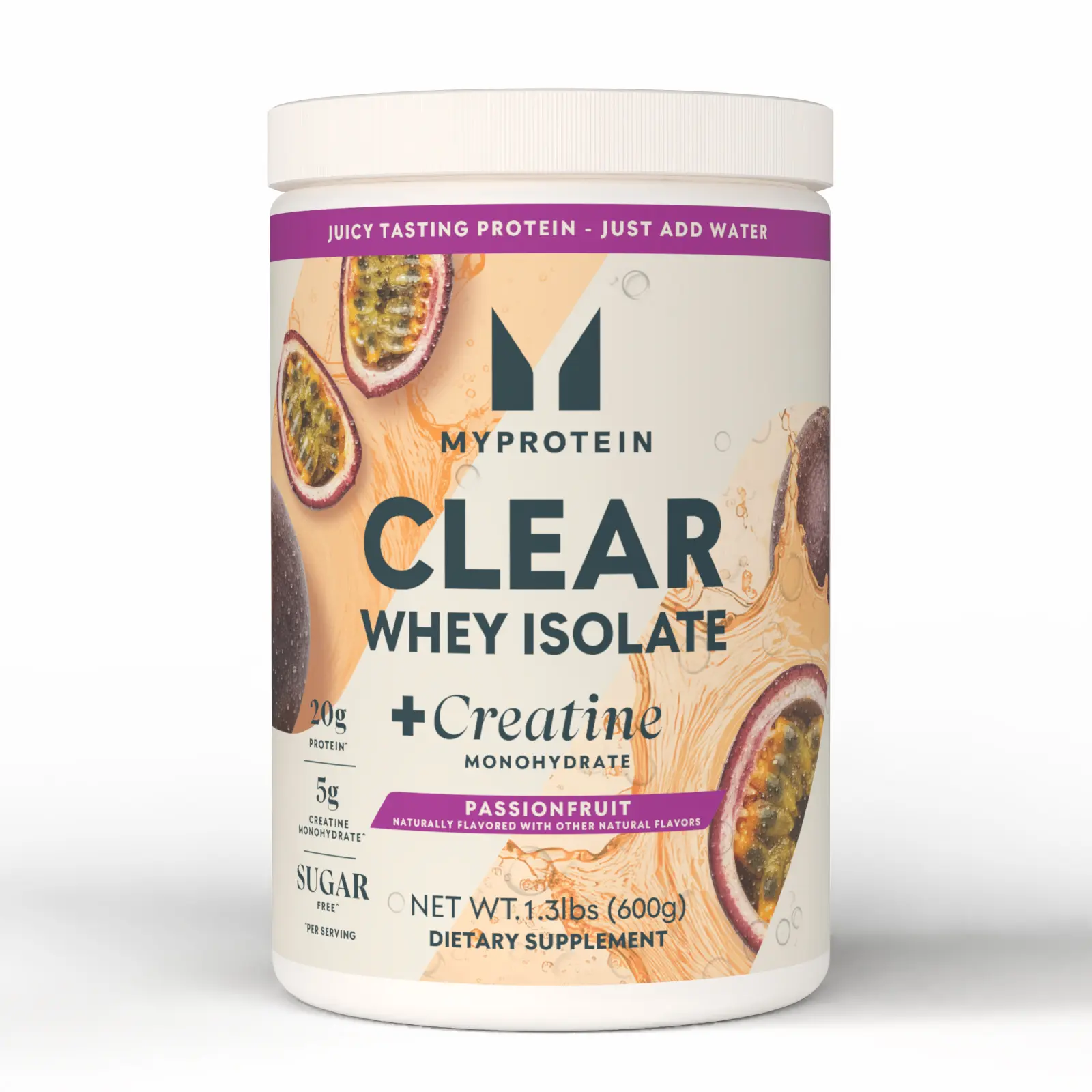 Myprotein Clear Whey Isolate with Creatine, Fitness Support Protein Supplement for Active Lifestyles