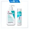 CeraVe Acne-Prone Skin Bundle: Fragrance-Free Clay Face Wash with Salicylic Acid, Exfoliating Resurfacing Retinol Serum