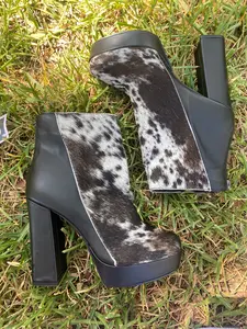 Kyle Cowhair Platform Heel - Wholesale